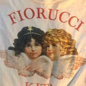 Fiorucci KITH White Angel Graphic Tee